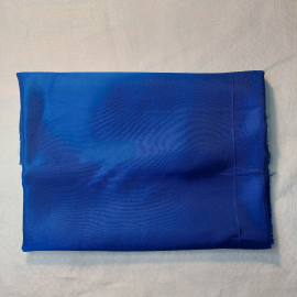 Ткань подкладочная (шелковая), цвет синий, 110х97см. СССР.